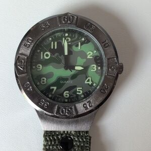 Outdoor Life Camo Pocket Watch